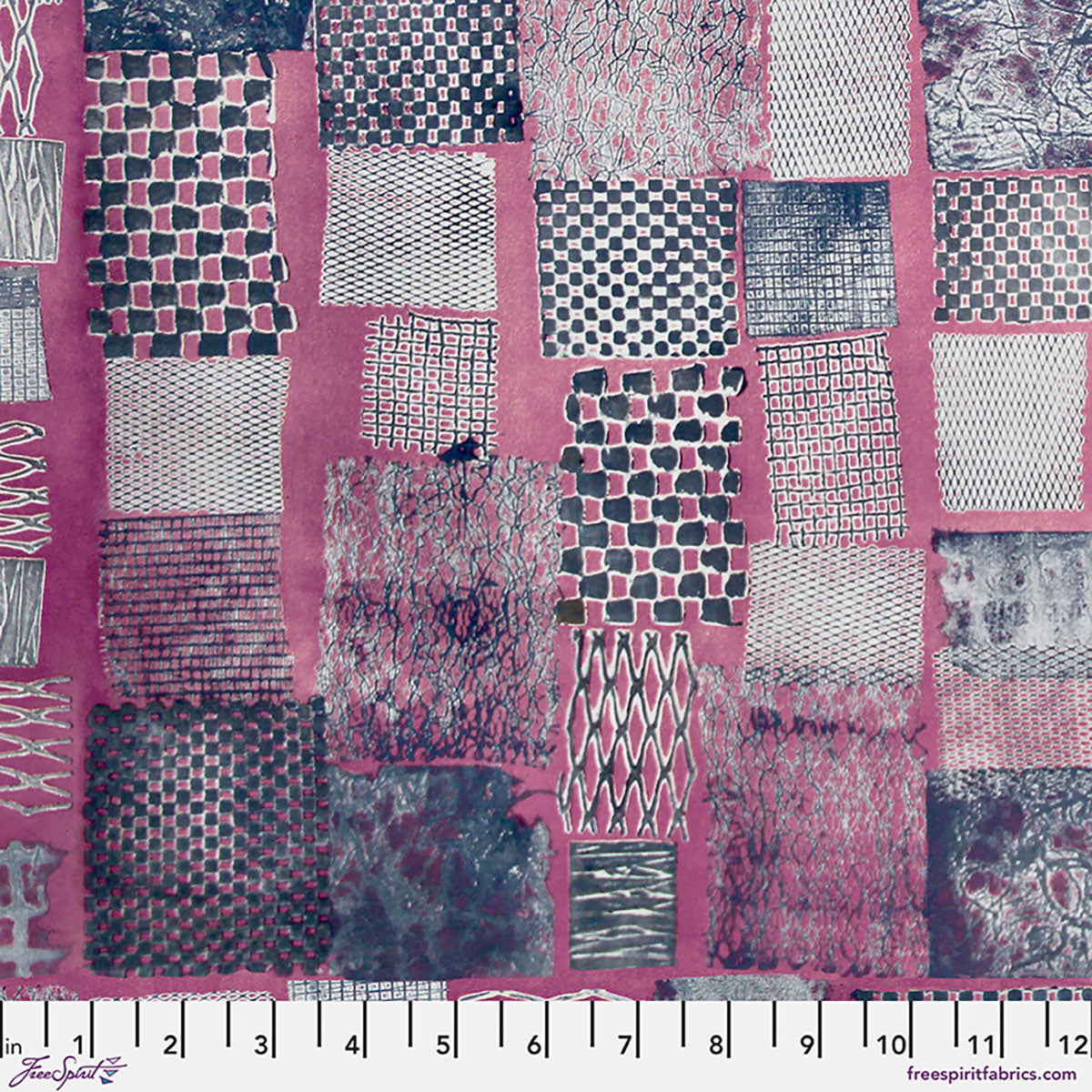 Into Focus - Pink Patchwork - by Sarah Sczepanski with FreeSpirit Fabrics