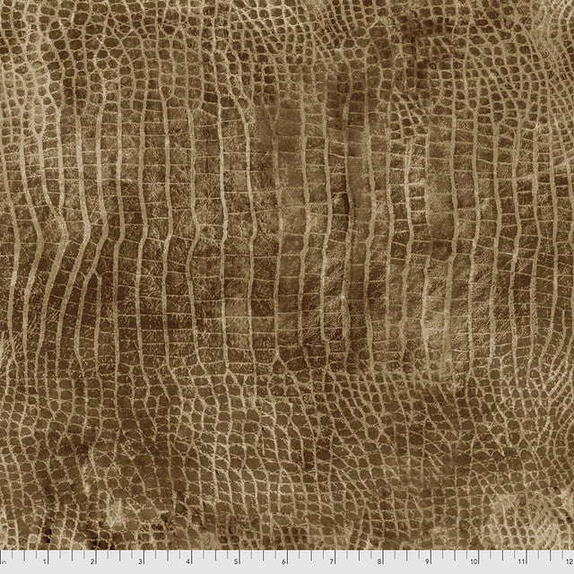 Worn Croc - Murky - by Tim Holtz with Free Spirit Fabrics