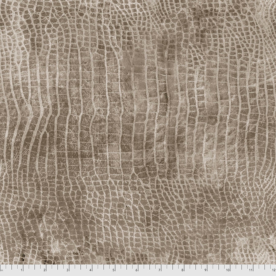 Worn Croc - Pebble - by Tim Holtz with Free Spirit Fabrics