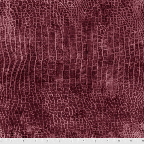 Worn Croc - Wildberry from Tim Holtz with Free Spirit Fabrics