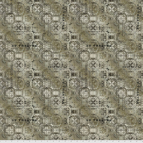 Abandoned - Du Theater - Neutral - by Tim Holtz with Free Spirit Fabrics