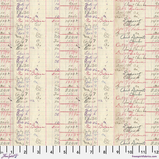 Eclectic Elements Palette Red - Ledger by Tim Holtz with Free Spirit Fabrics