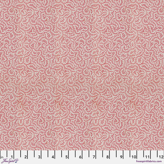 Eclectic Elements Palette Red - Tiny Print by Tim Holtz with Free Spirit Fabrics
