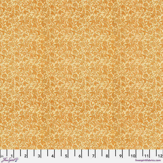 Eclectic Elements Palette Orange - Tiny Print by Tim Holtz with Free Spirit Fabrics