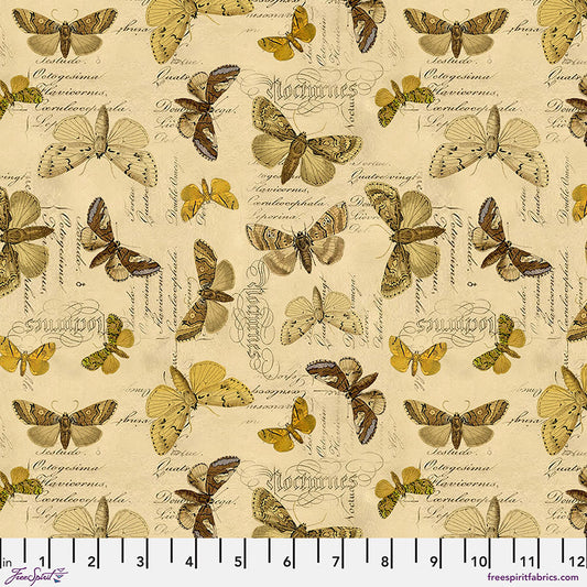 Eclectic Elements Palette Yellow - Specimen by Tim Holtz with Free Spirit Fabrics