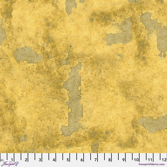 Eclectic Elements Palette Yellow - Vintage by Tim Holtz with Free Spirit Fabrics