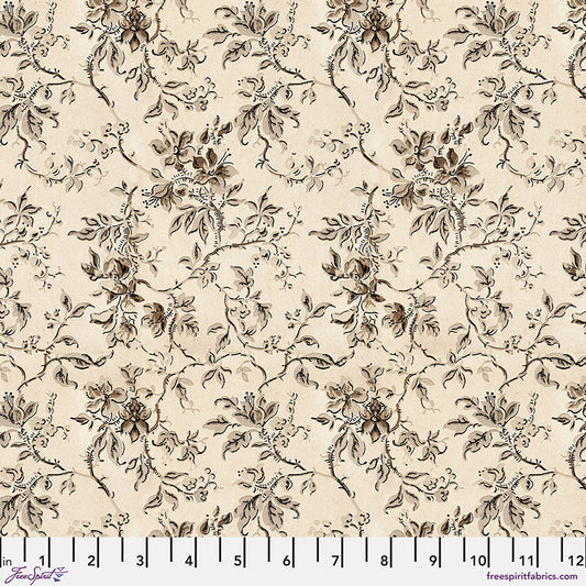 Eclectic Elements Palette Neutral - Wallpaper by Tim Holtz with Free Spirit Fabrics
