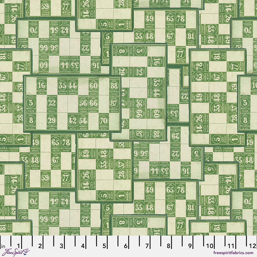 Eclectic Elements Palette Green Bundles by Tim Holtz with Free Spirit Fabrics