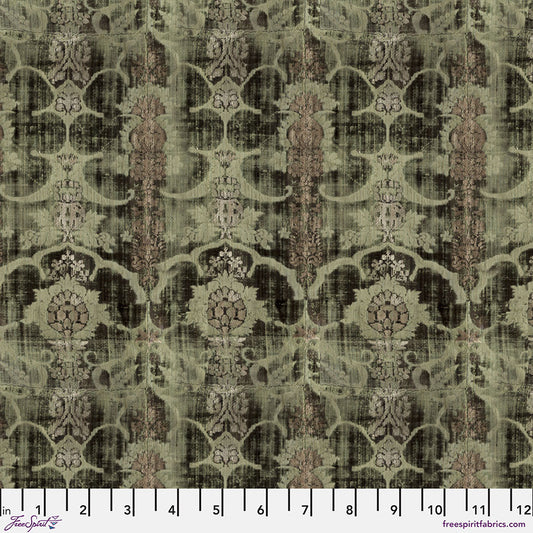Eclectic Elements Palette Green - Tapestry by Tim Holtz with Free Spirit Fabrics