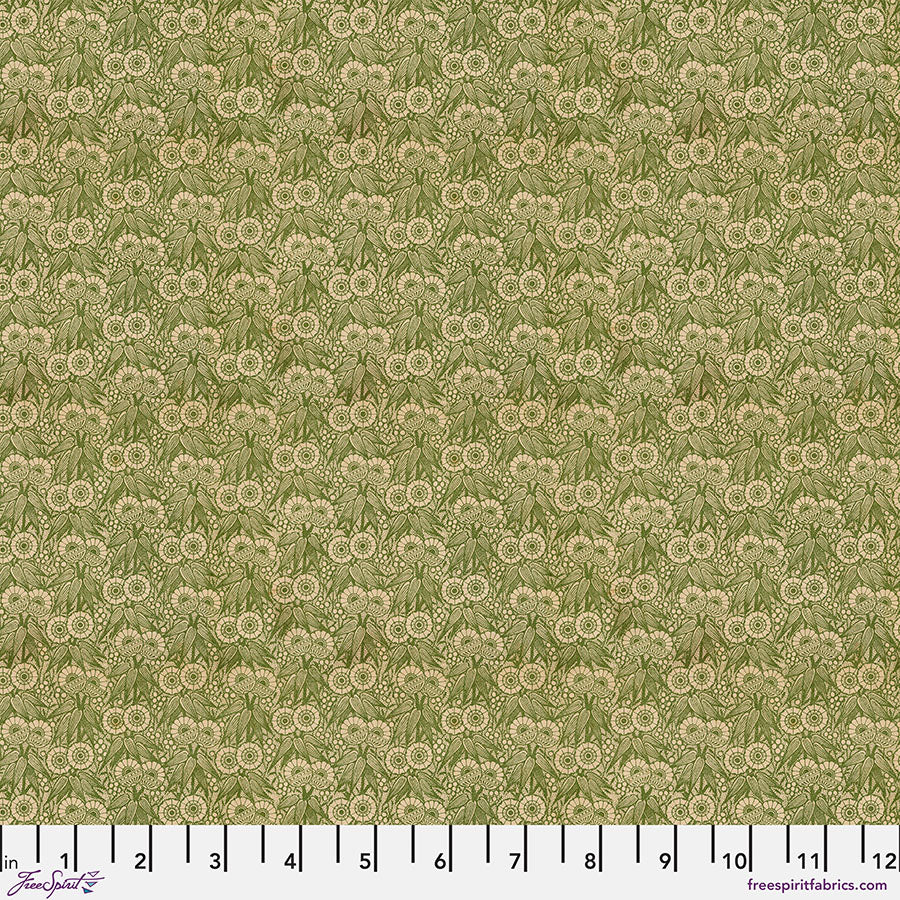 Eclectic Elements Palette Green Bundles by Tim Holtz with Free Spirit Fabrics