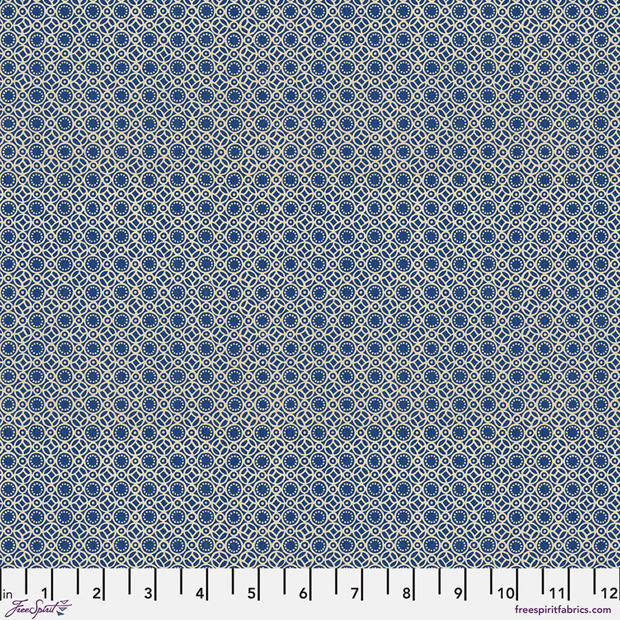 Eclectic Elements Palette Indigo Bundles by Tim Holtz with Free Spirit Fabrics