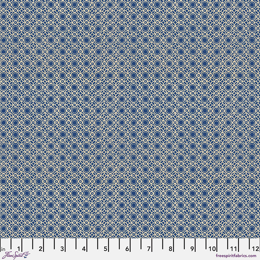 Indigo Tiny Print
