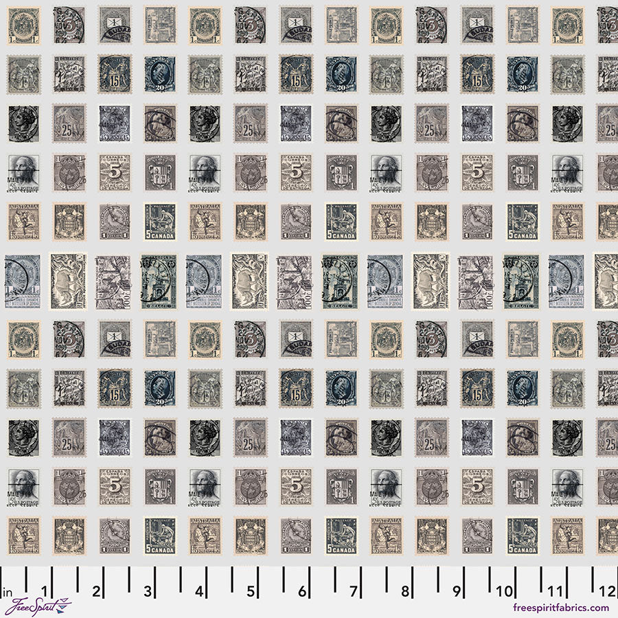 Eclectic Elements Palette Charcoal Bundles by Tim Holtz with Free Spirit Fabrics
