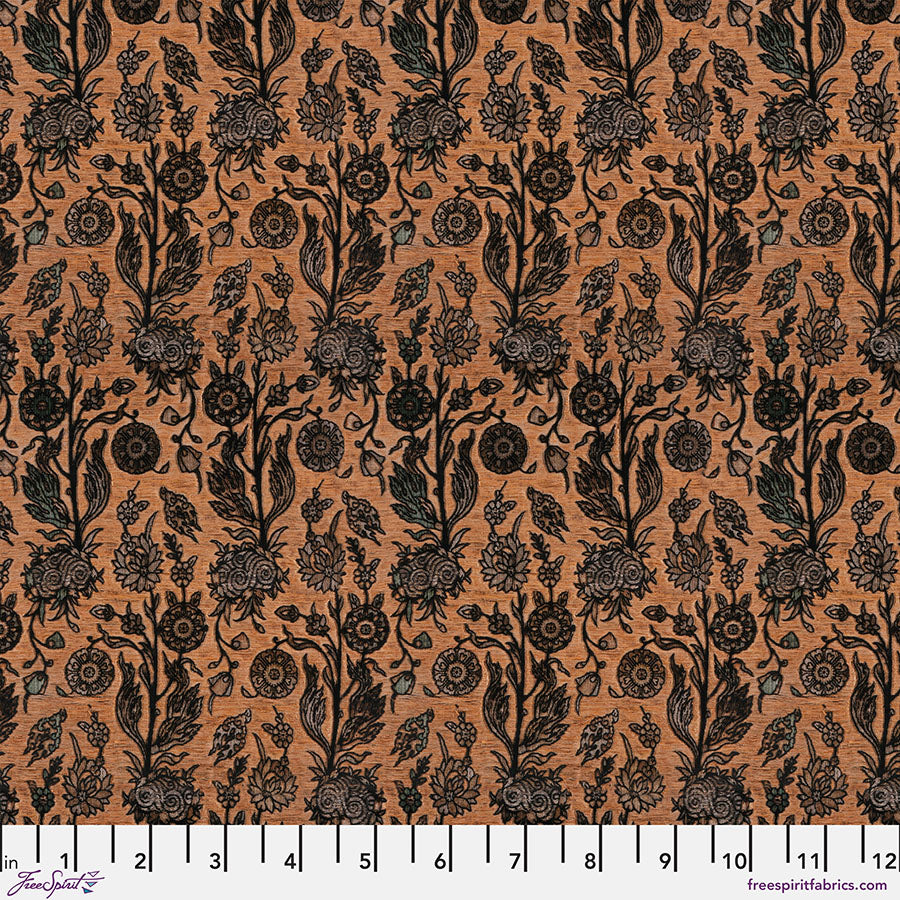 Eclectic Elements Palette Seasonal - Halloween Gothic Tapestry - by Tim Holtz with FreeSpirit Fabrics