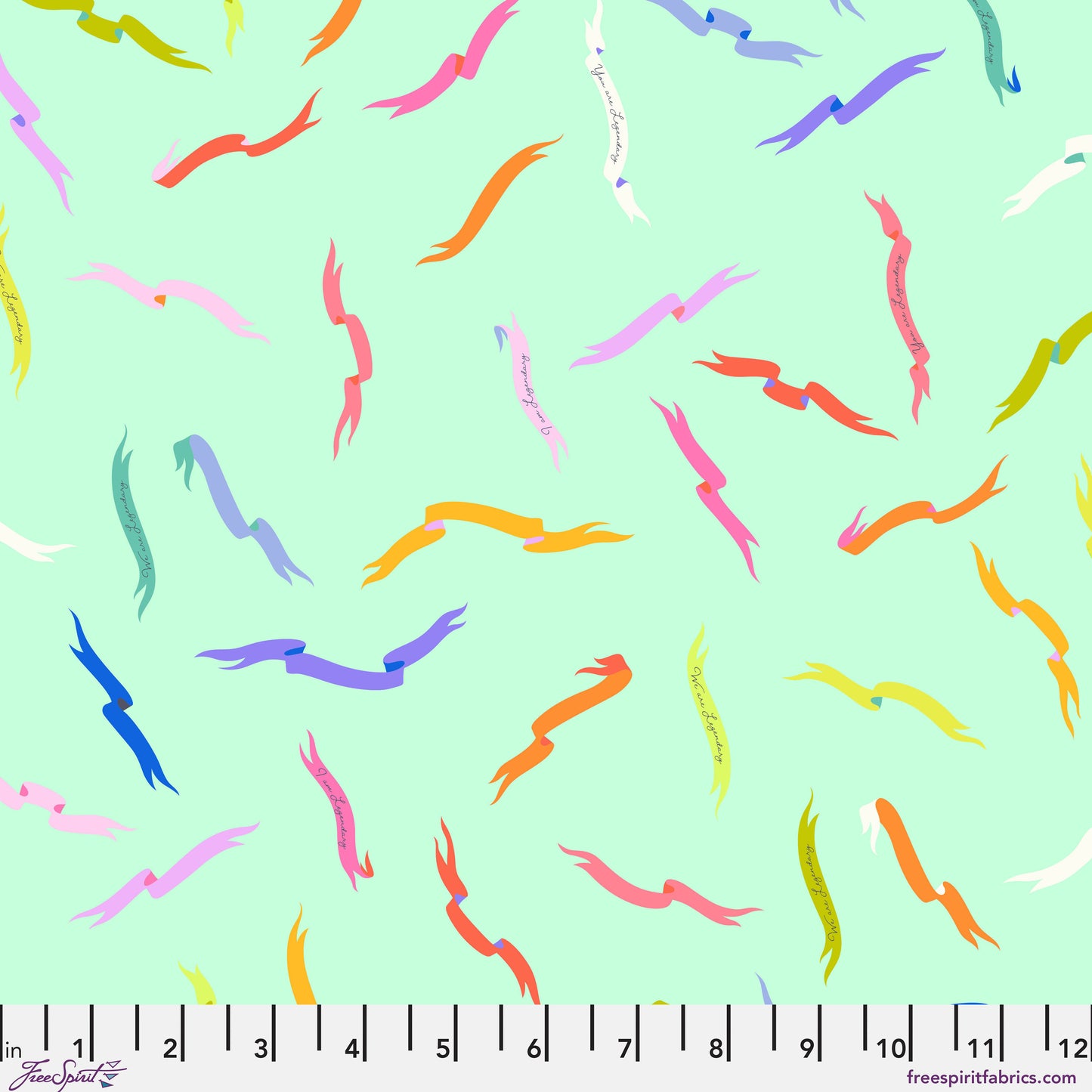 Legendary - Gentle Reminder in Stardust - by Tula Pink with FreeSpirit Fabrics