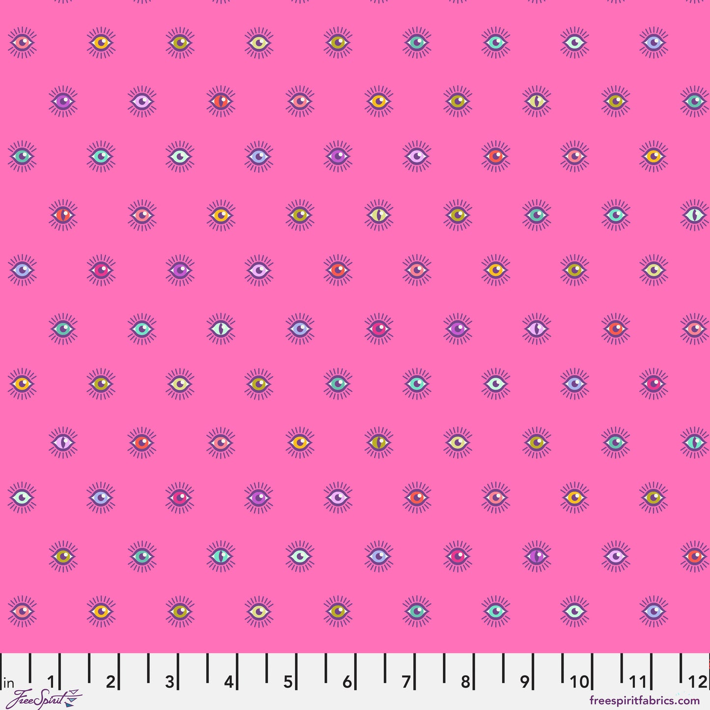 Legendary - Visionary in Sugarplum - by Tula Pink with FreeSpirit Fabrics