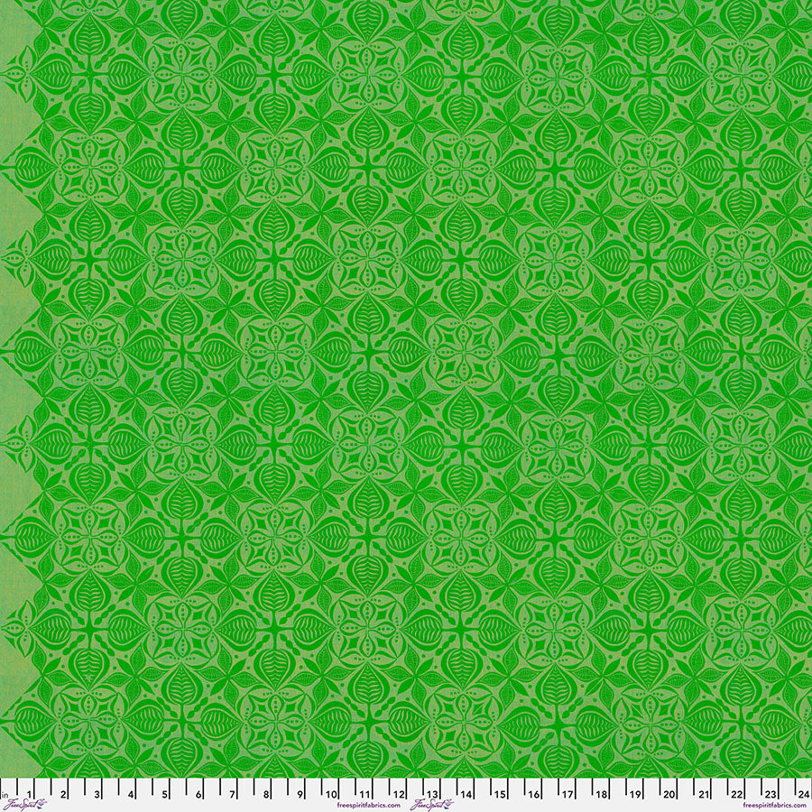 Grace Fabric - Curious - Sorrel by Valori Wells with Free Spirit