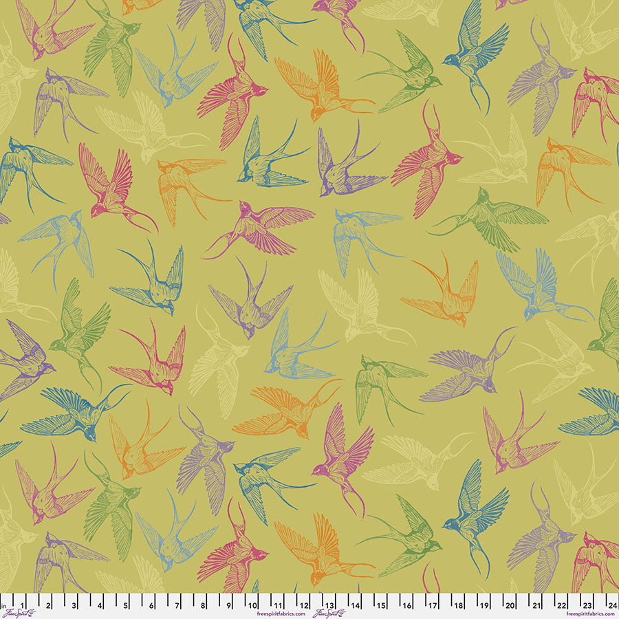 Findings - Swallows - Unity by Valori Wells with FreeSpirit Fabrics