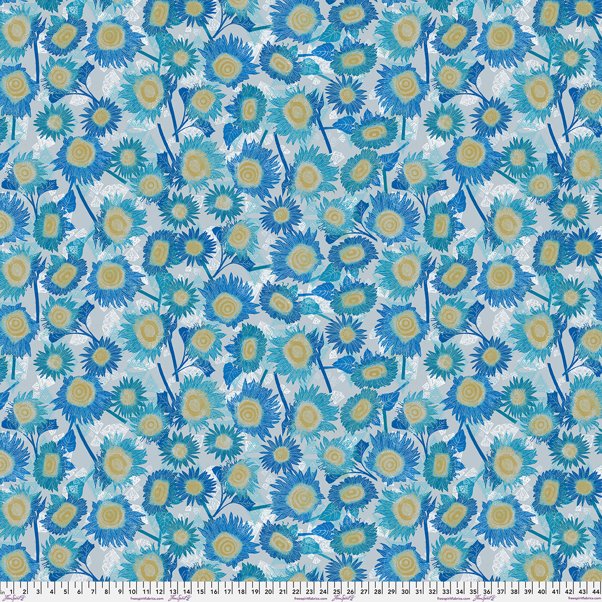 The Wisdom - The Sunflowers - by Valori Wells with FreeSpirit Fabrics