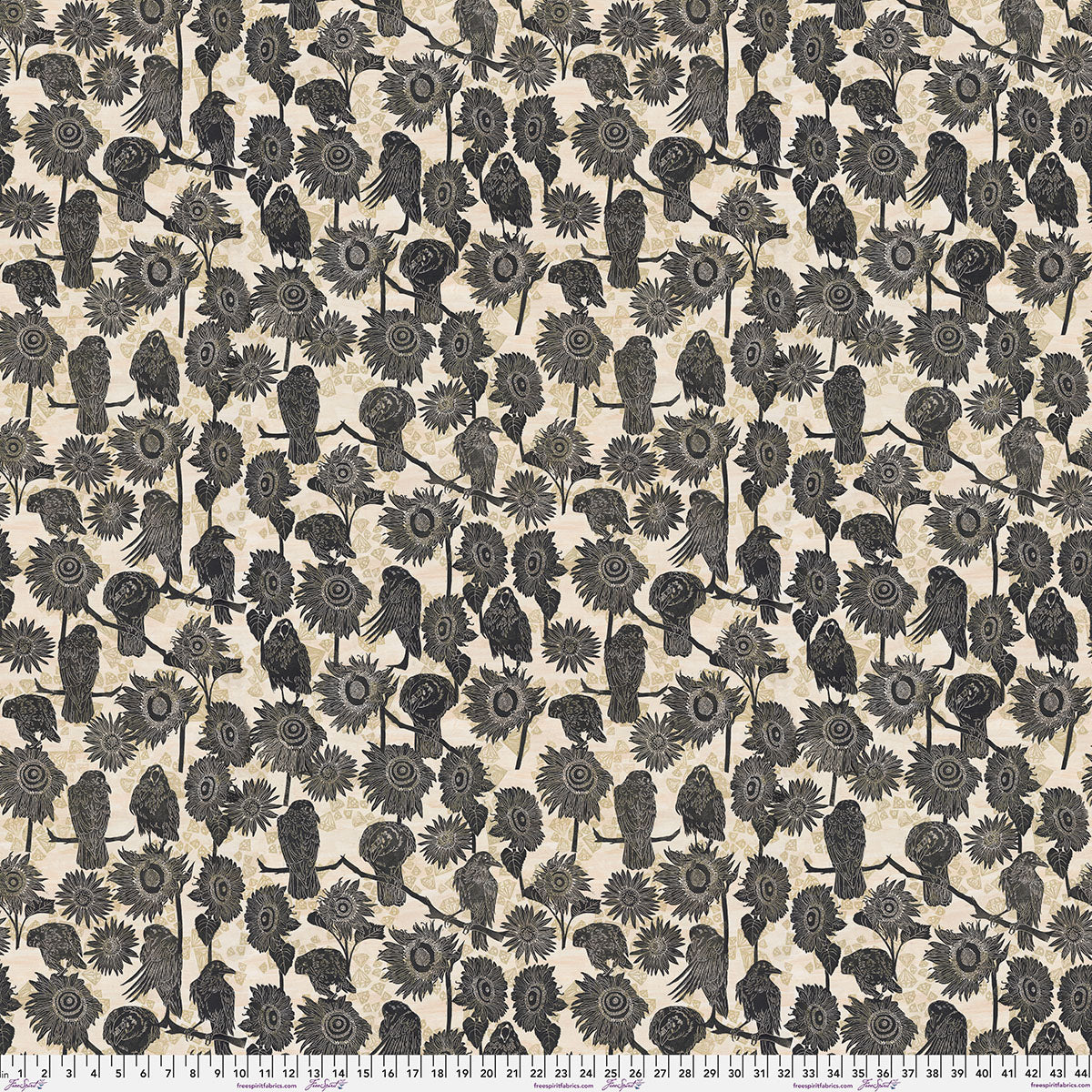 The Wisdom - The Gathering in Neutral - by Valori Wells with FreeSpirit Fabrics