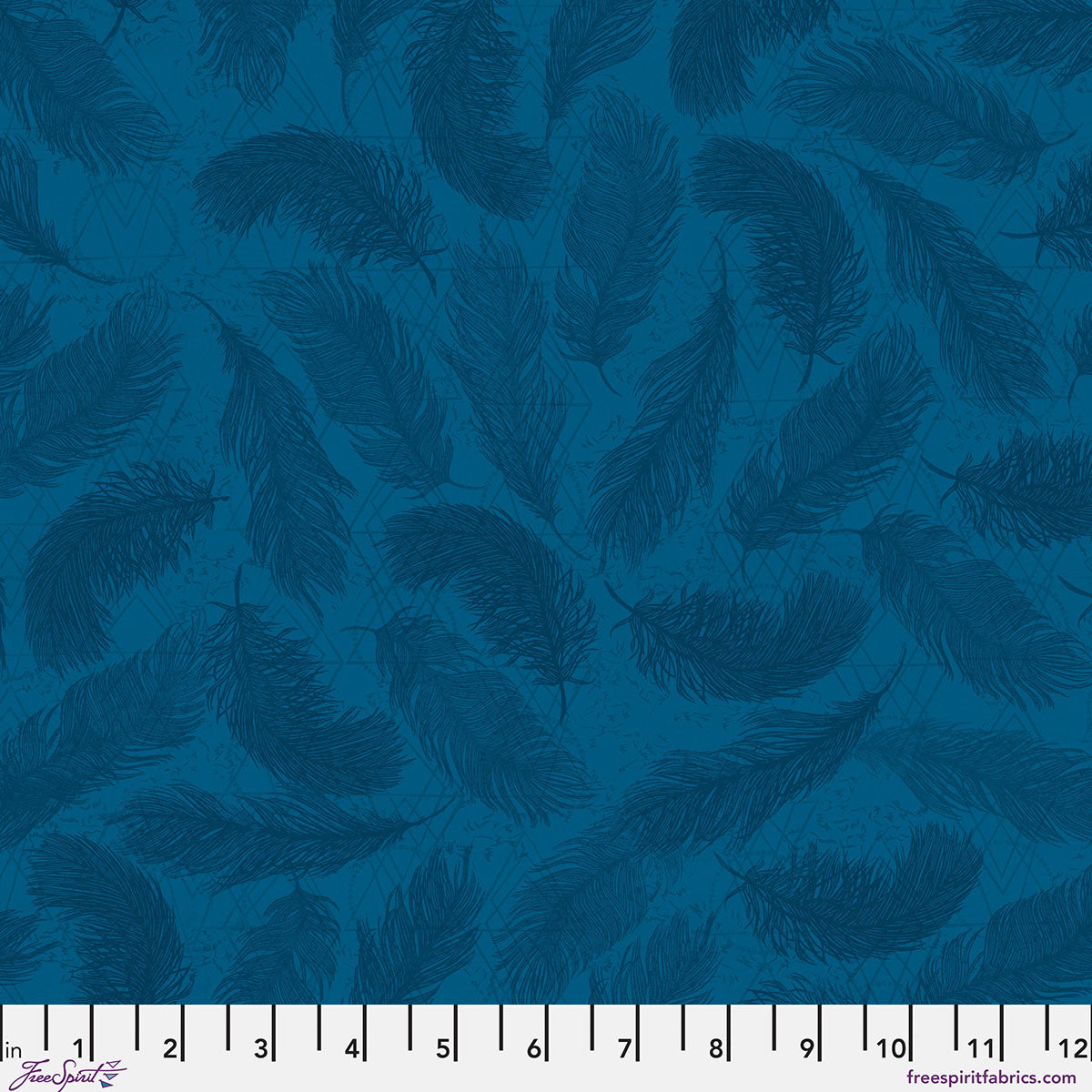 The Wisdom - The Whispers in Indigo - by Valori Wells with FreeSpirit Fabrics