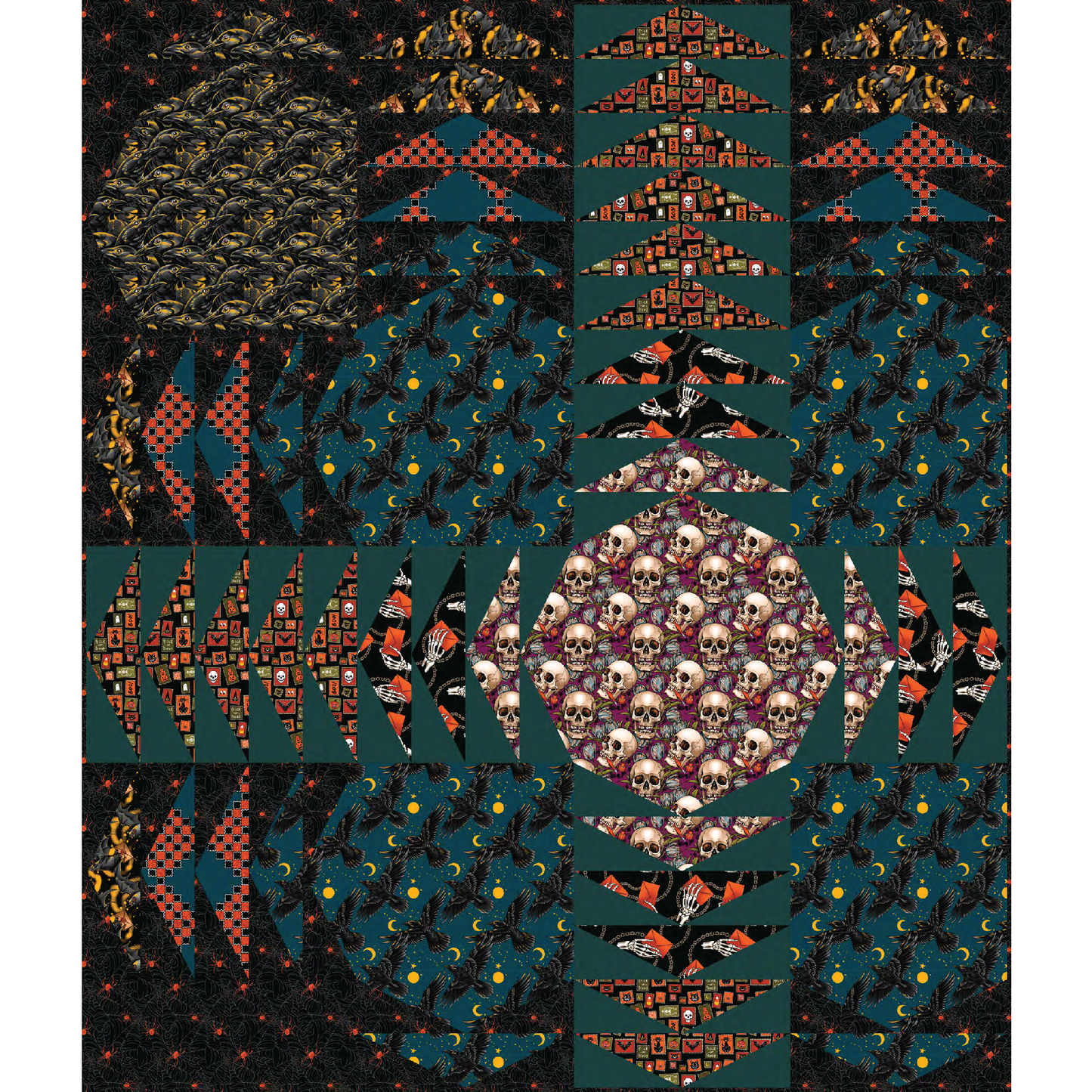 Passages Quilt Kit - Featuring Chain Mail by Club Hauer for FreeSpirit Fabrics