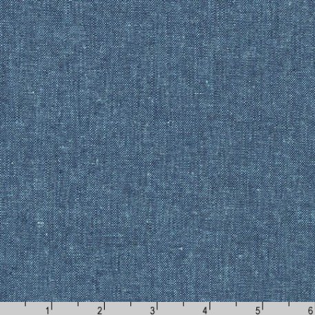 Essex Yarn Dyed - Peacock - by Robert Kaufman Fabrics