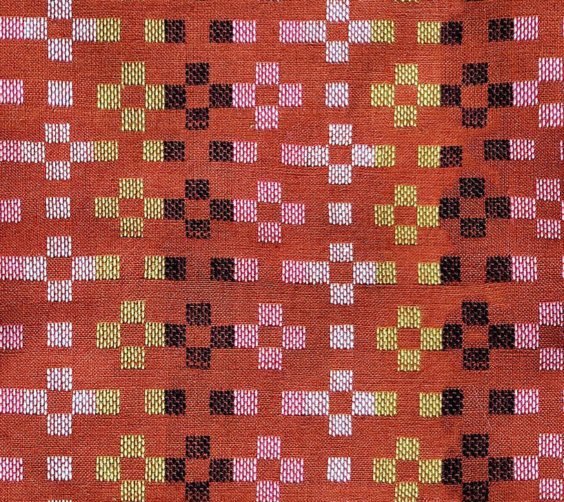 Warp & Weft Mystic Fable - Flowers in Terracotta - by Alexia Marcelle Abegg with Ruby Star Society