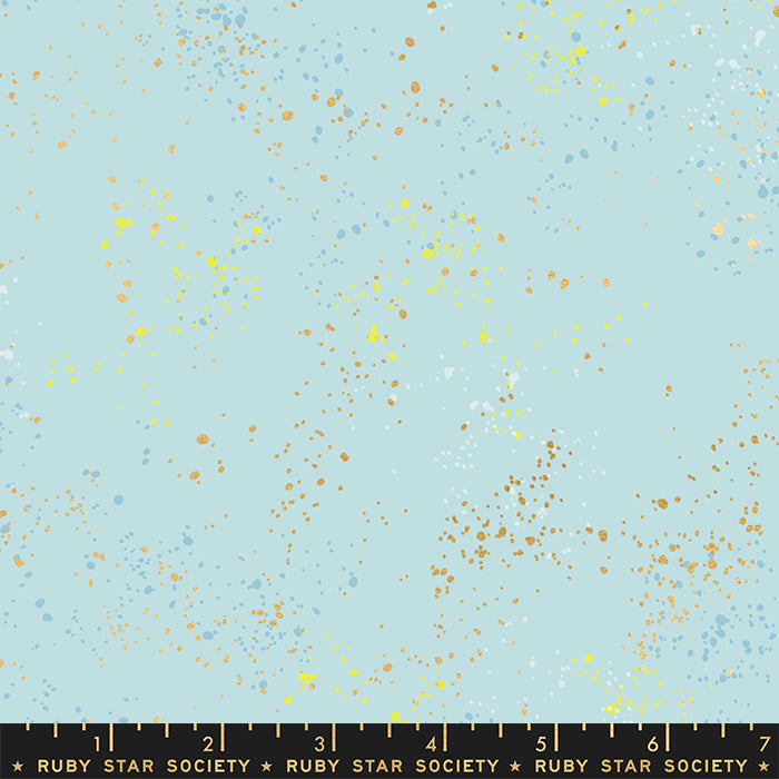 Speckled Fabric - Polar - by Rashida Coleman Hale with Ruby Star Society
