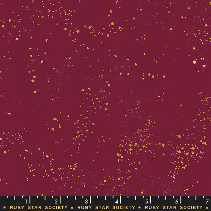 Speckled Metallic Fabric - Wine Time - by Rashida Coleman Hale with Ruby Star Society