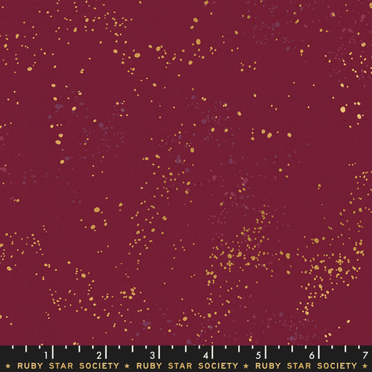 Speckled Metallic Fabric - Wine Time - by Rashida Coleman Hale with Ruby Star Society