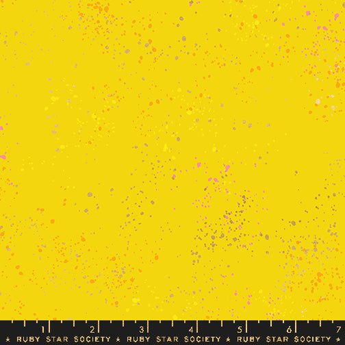 Speckled Metallic Fabric - Golden Hour - by Rashida Coleman Hale with Ruby Star Society