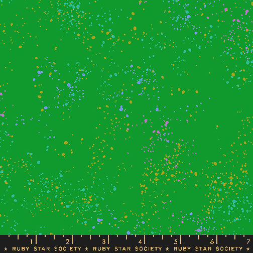 Speckled Fabric - Verdant - by Rashida Coleman Hale with Ruby Star Society