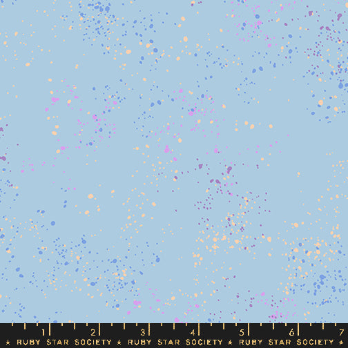 Speckled Fabric - Water Blue - by Rashida Coleman Hale with Ruby Star Society
