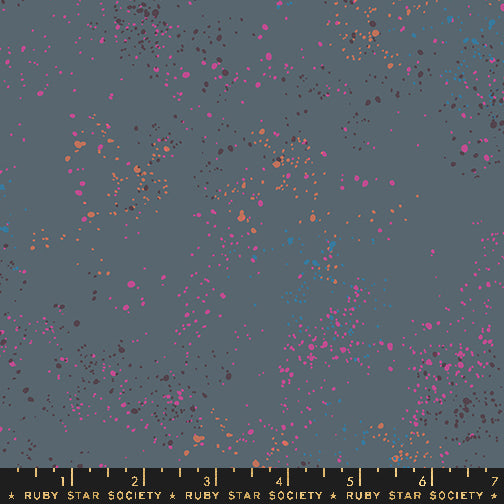 Speckled Fabric - Ghostly - by Rashida Coleman Hale with Ruby Star Society