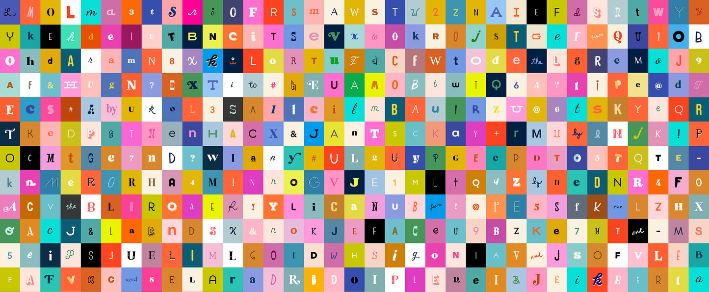 Selvedge Magic - Selvedge Letters by Ruby Star Society