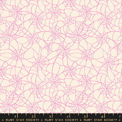Glow Garden - Tangled Web - Natural (Half Yard Cut) - by Sarah Watts with Ruby Star Society