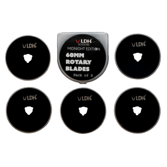 60 mm Midnight Edition Rotationsklingen (5er-Pack) von LDH Scissors