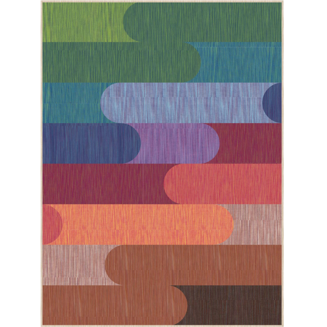 Boogie Nights Figo Space Dyes Quilt Kit (Fabric + Pattern)