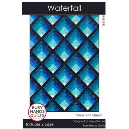 Waterfall Quilt Pattern By Busy Hands Quilts