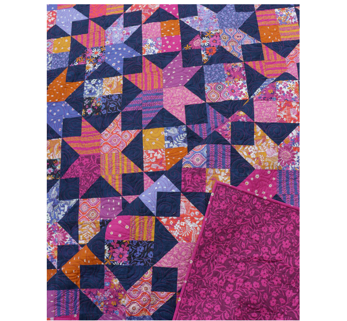 Amelia Quilt Pattern (72" x 90") by Crystal Manning