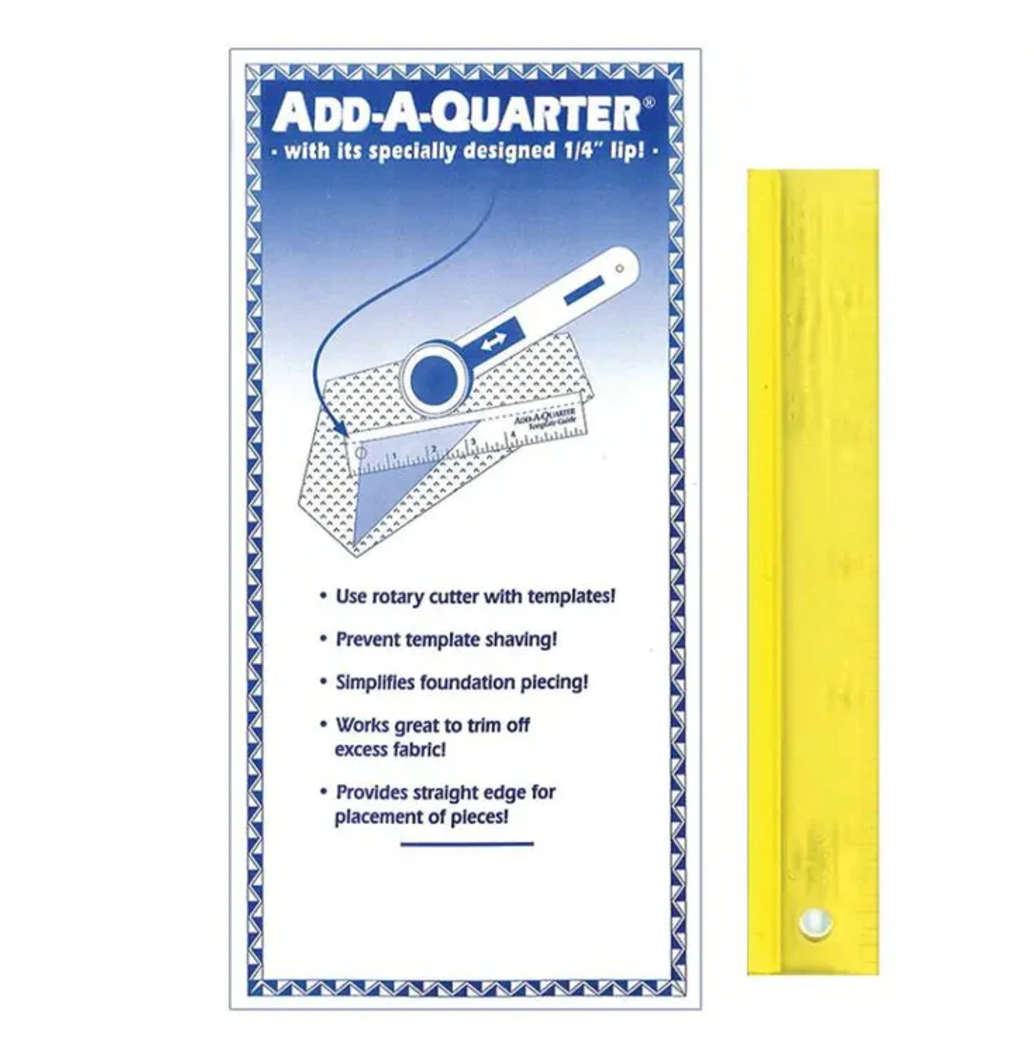 Add-A-Quarter Ruler 6" Plus