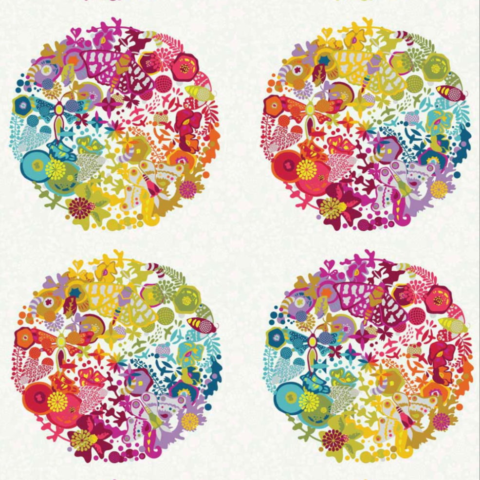Color Wheel - Day Art Theory - by Alison Glass with Andover Fabrics