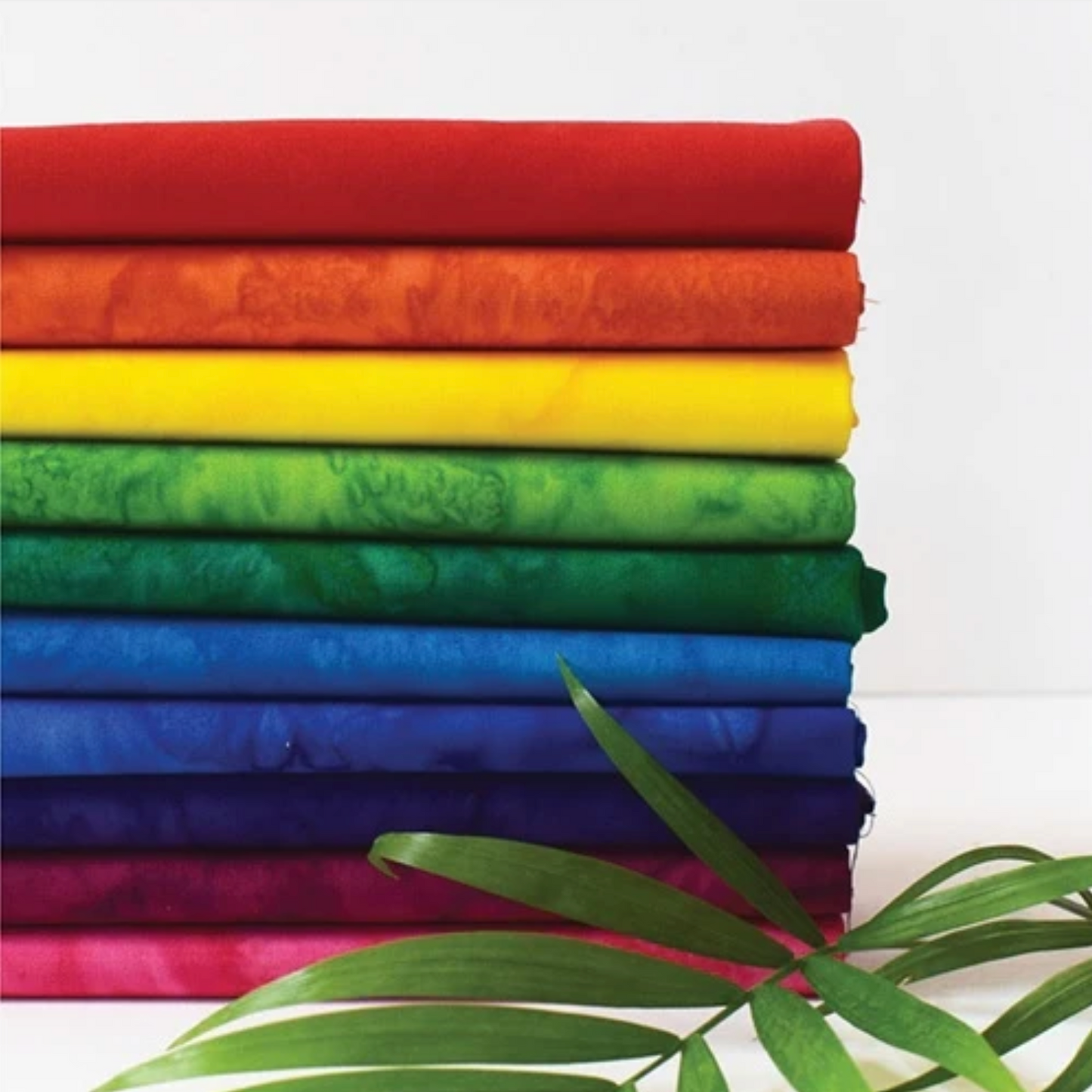 Anthology Lava Batiks - Rainbow 10 Piece Fat Quarter Bundle