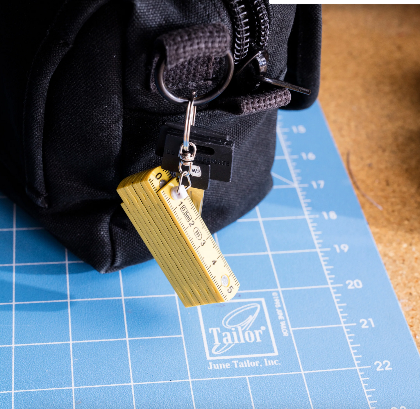 Mini Folding Ruler Keychain by Kikkerland