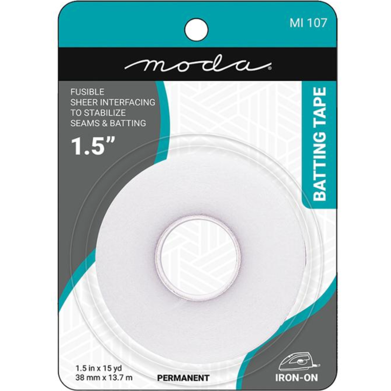 Fusible Seam Batting Tape 1.5"