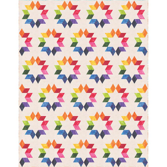 Echo Batiks Cookie Cutter Quilt Kit — Moda + Jaybird Quilts