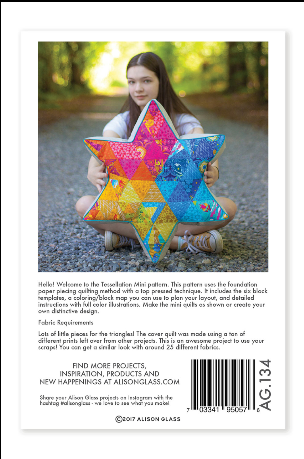 Tessellation Mini Quilt Pattern – by Alison Glass & Nydia Kehnle