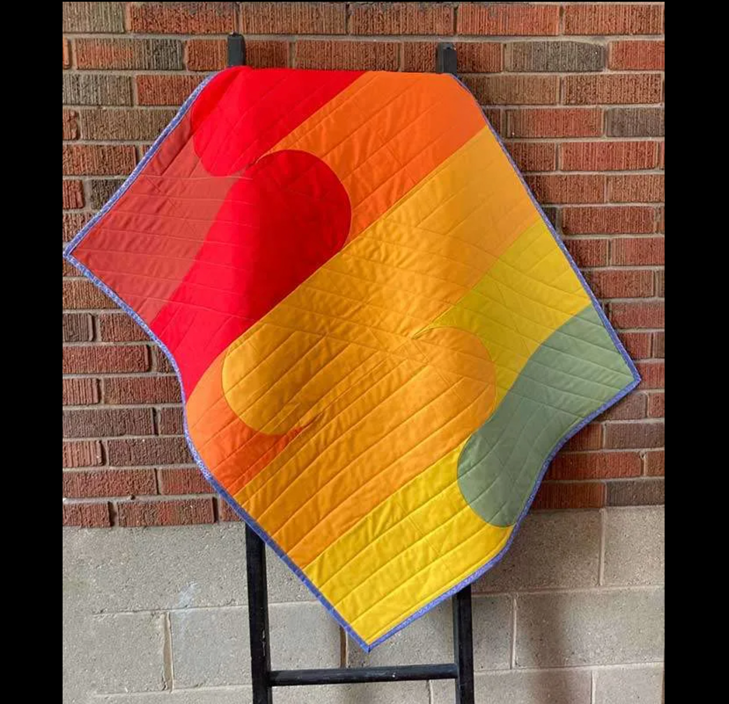 Quiltmuster „Boogie Nights“ von The Retro Quilter