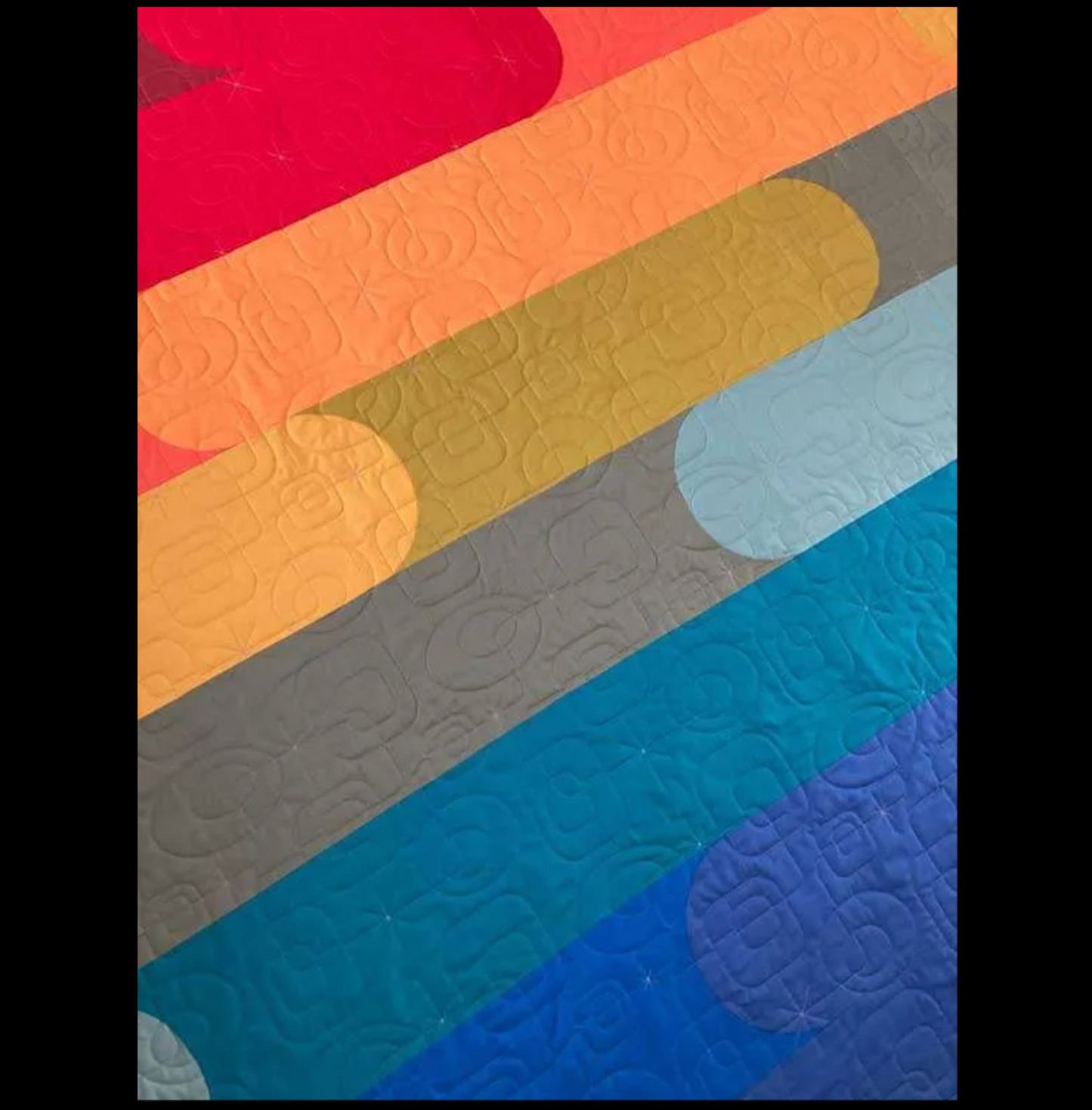 Quiltmuster „Boogie Nights“ von The Retro Quilter